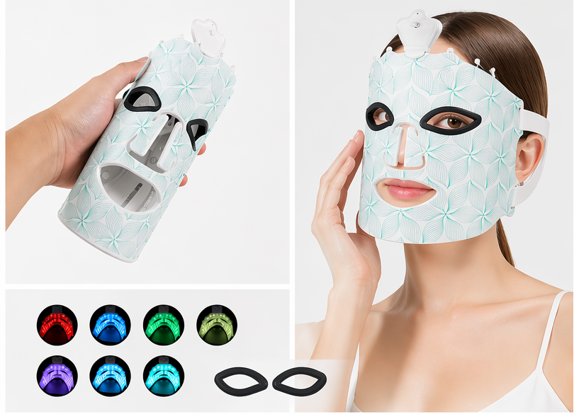 Masque LED Facial Luxora™ 7 Lumière