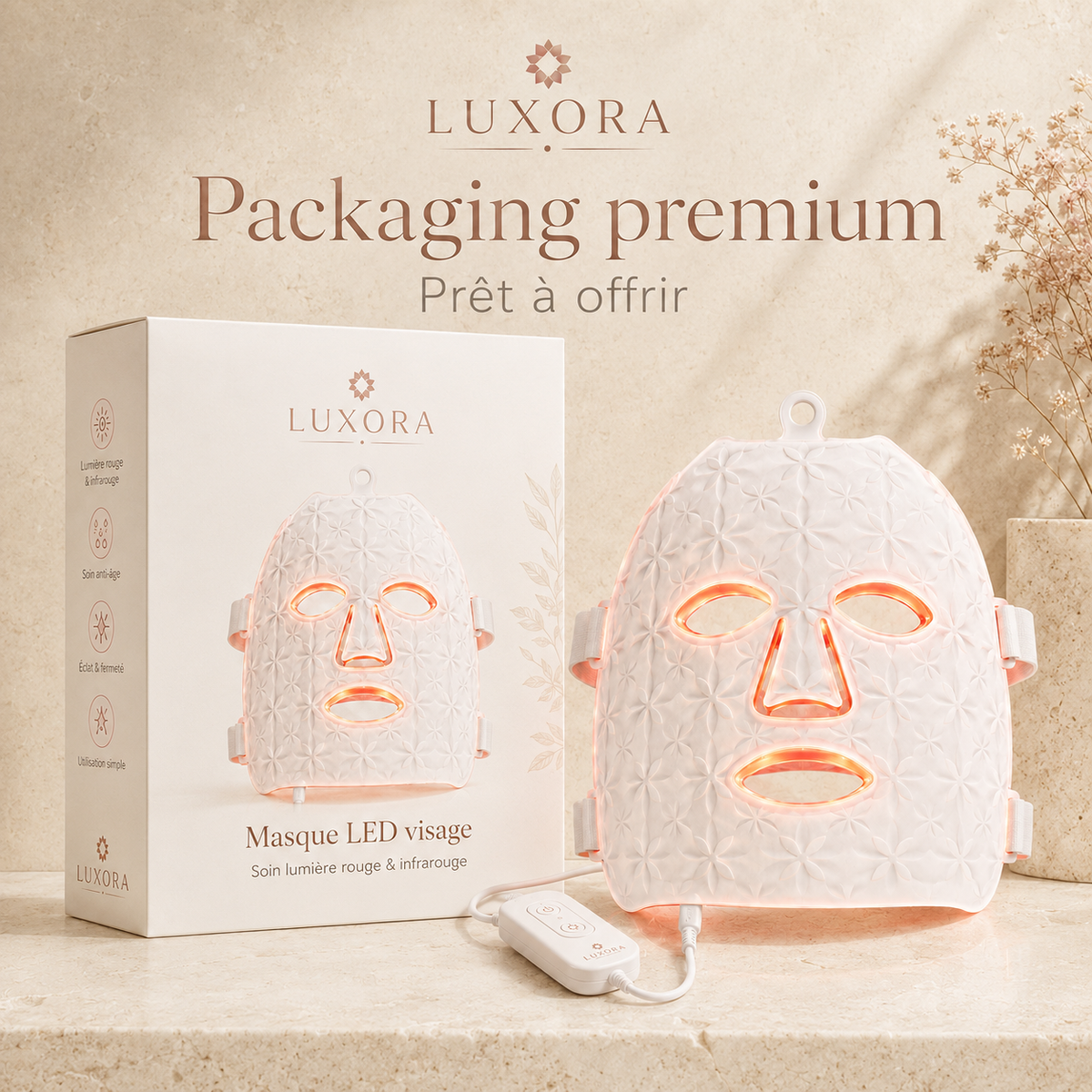 Luxora - Masque LED Facial