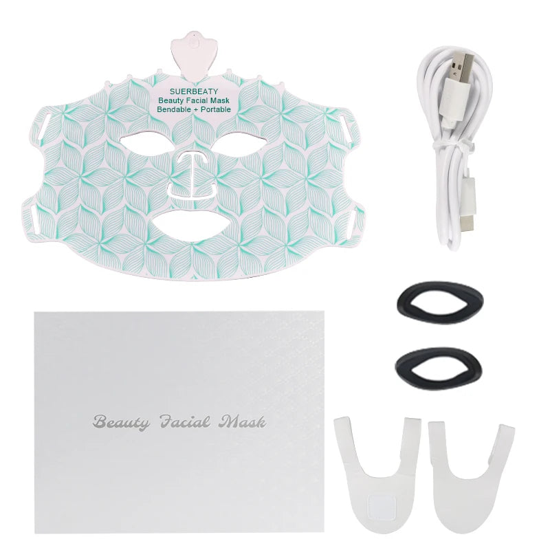 Masque LED Facial Luxora™ 7 Lumière